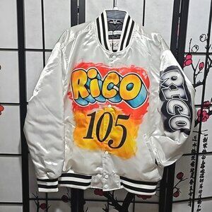 Paid in Full Rico Satin Jacket Cam'ron Size XL New